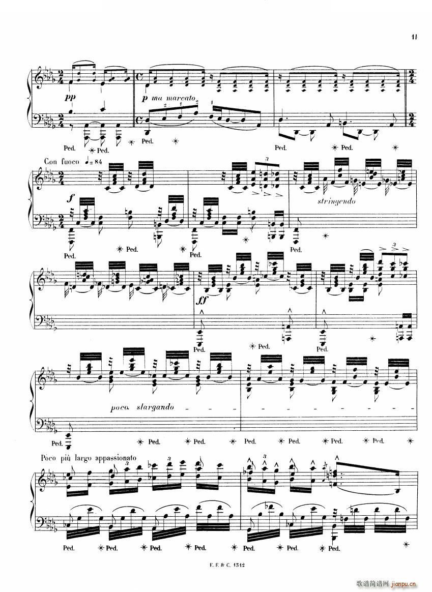 Chaminade 6 Etudes Op35 一 6 Etudes Op35 一(十字及以上)11