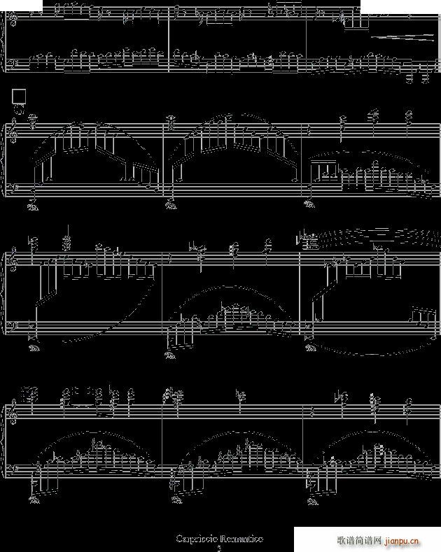 capriccio romantico(钢琴谱)5