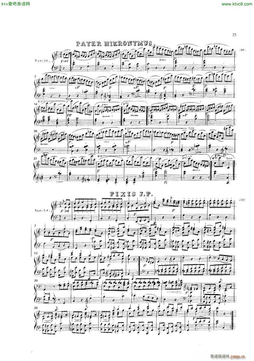 Diabelli Variationen(钢琴谱)31