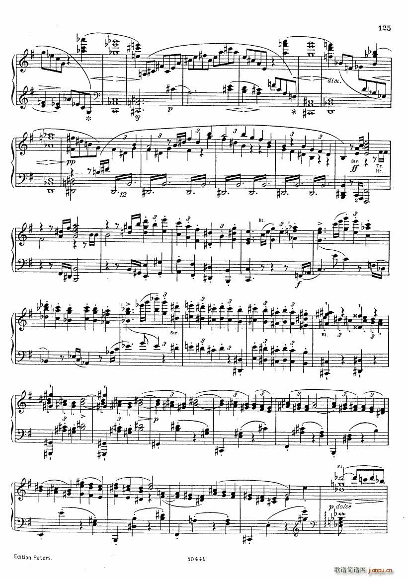 Brahms op 98 Singer Symphonie Nr 4(钢琴谱)6