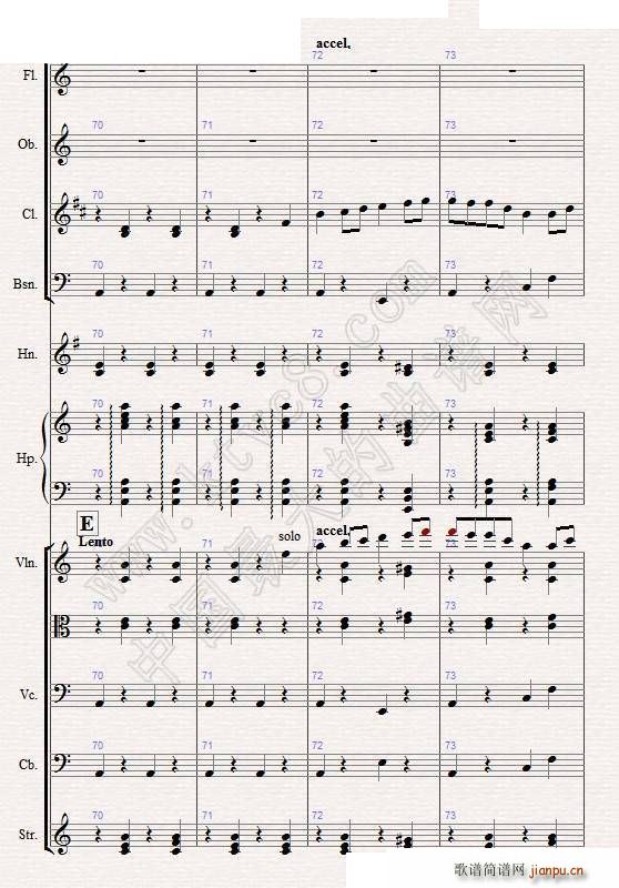 苏尔维格之歌 管弦乐(总谱)5