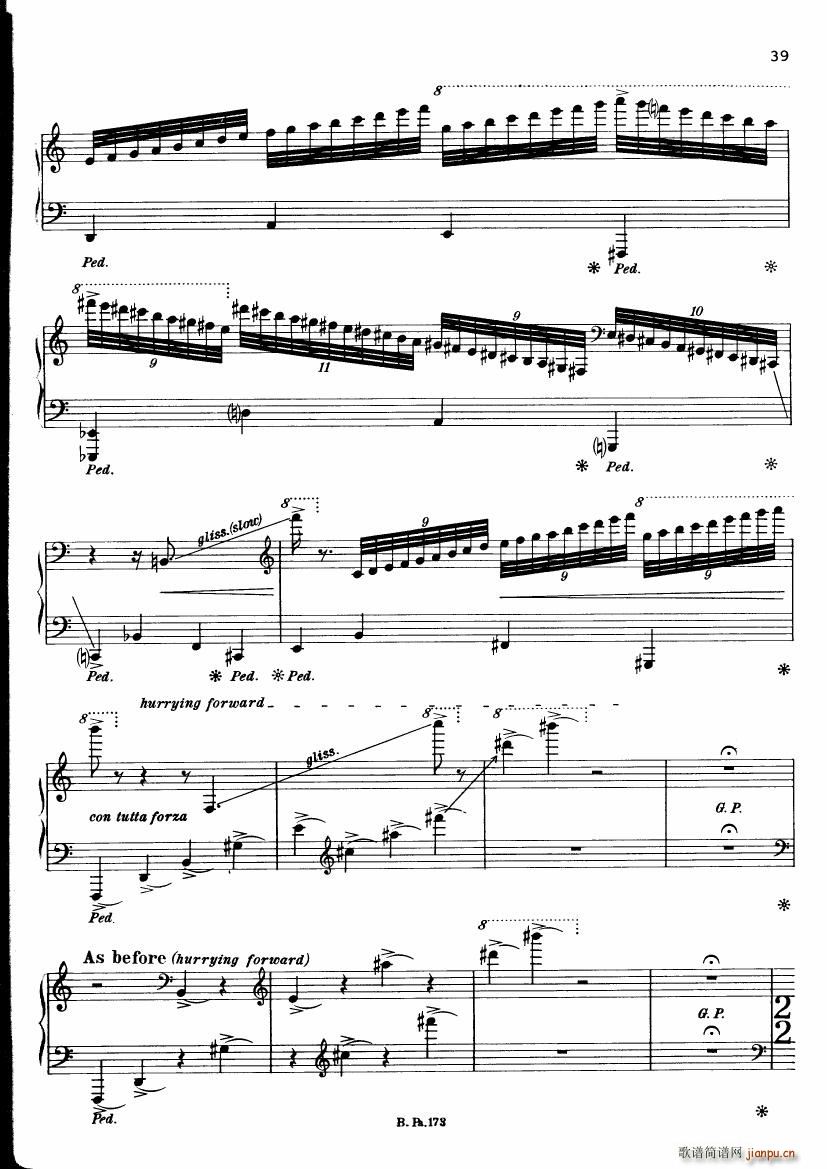 Copland Piano Fantasy(钢琴谱)36