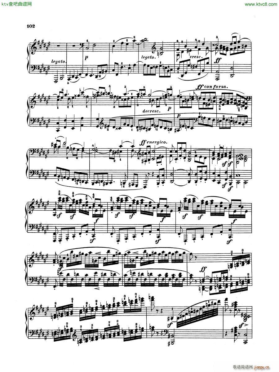 Hummel Sonata in F sharp minor Op 81(钢琴谱)29