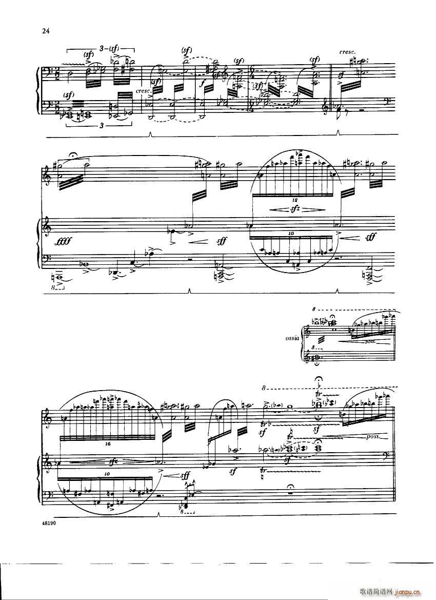 Corigliano Etude Fantasy Etude Fantasy(十字及以上)25