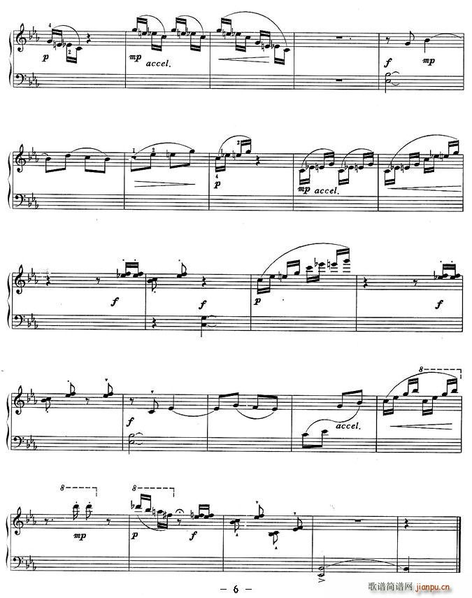 动物园组曲(五字歌谱)6