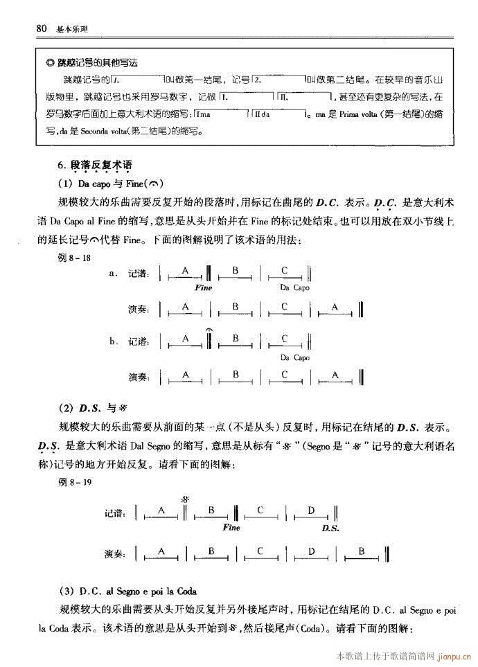 音乐基本理论41-80(十字及以上)40