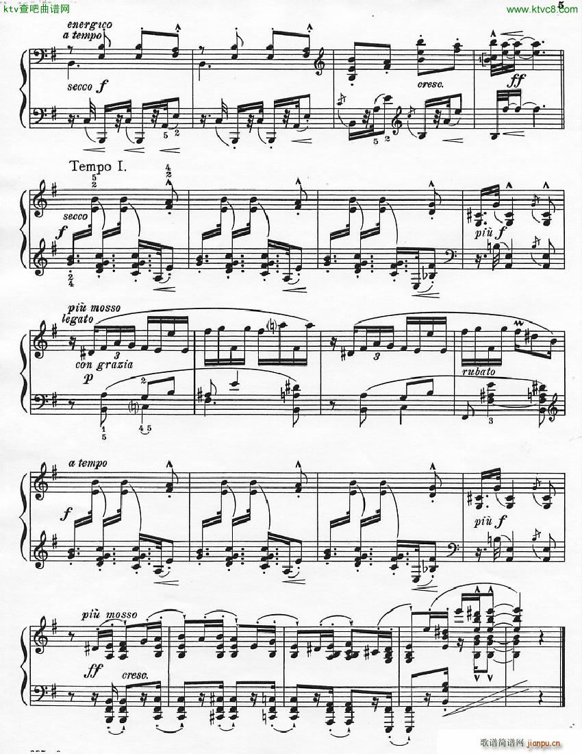 Blanchet Op 35 Trois Ecossaises(钢琴谱)9