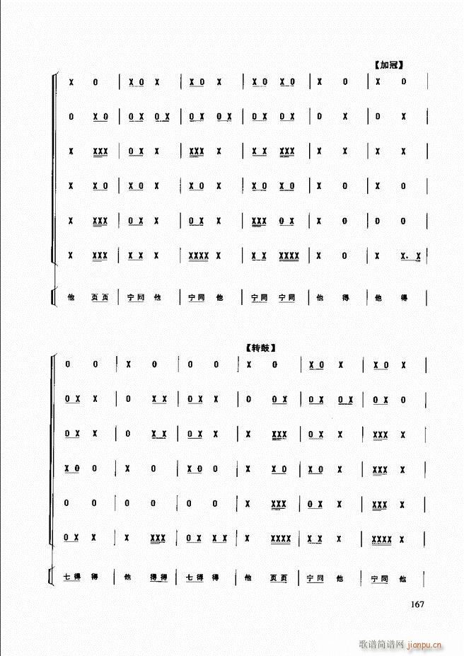 民族打击乐演奏教程 121 180(十字及以上)46