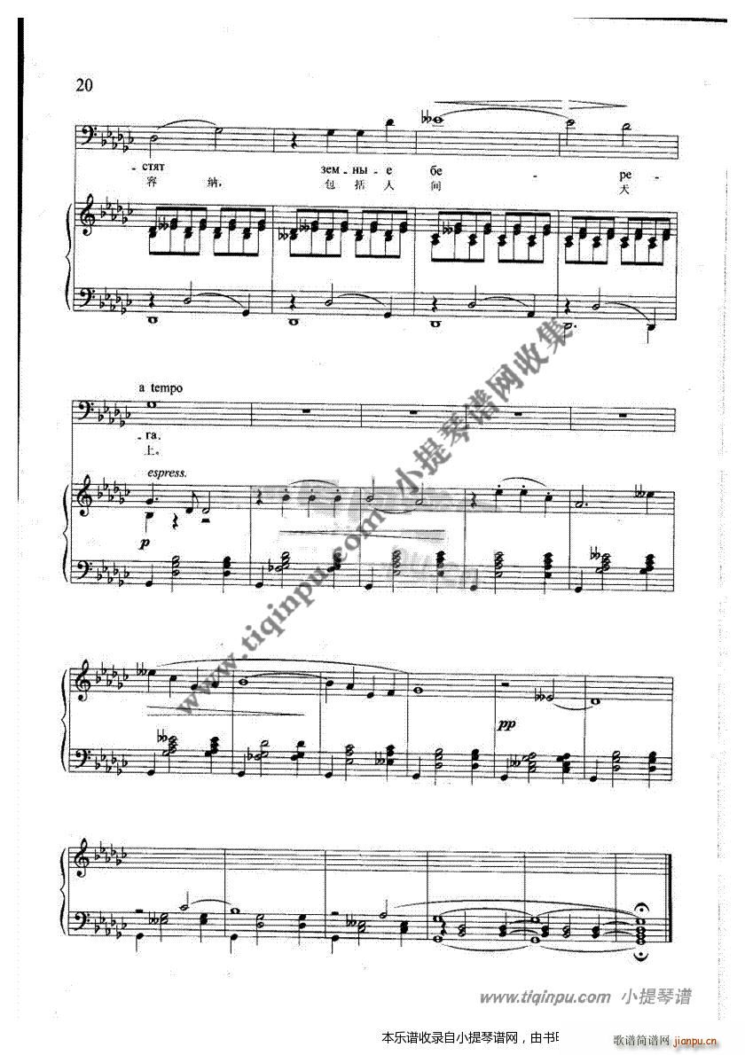 泪光闪闪(四字歌谱)5