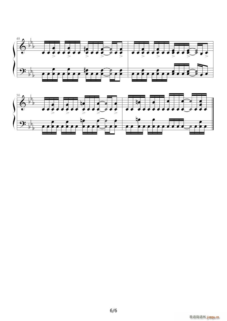 活着viva(六字歌谱)6