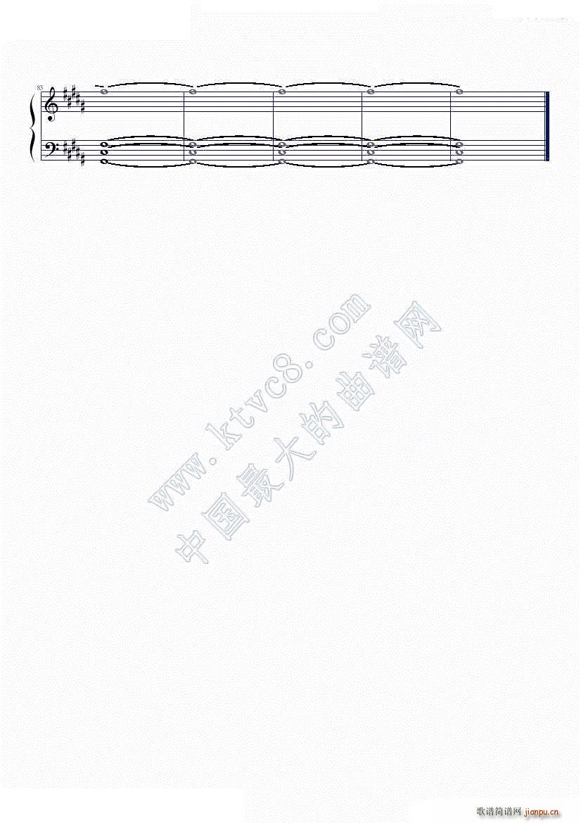 懒羊羊当大厨 喜羊羊与灰太狼11 有指法(钢琴谱)7