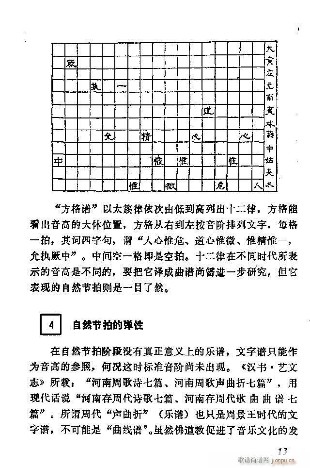 中国音乐节拍法 目录1 60(十字及以上)25