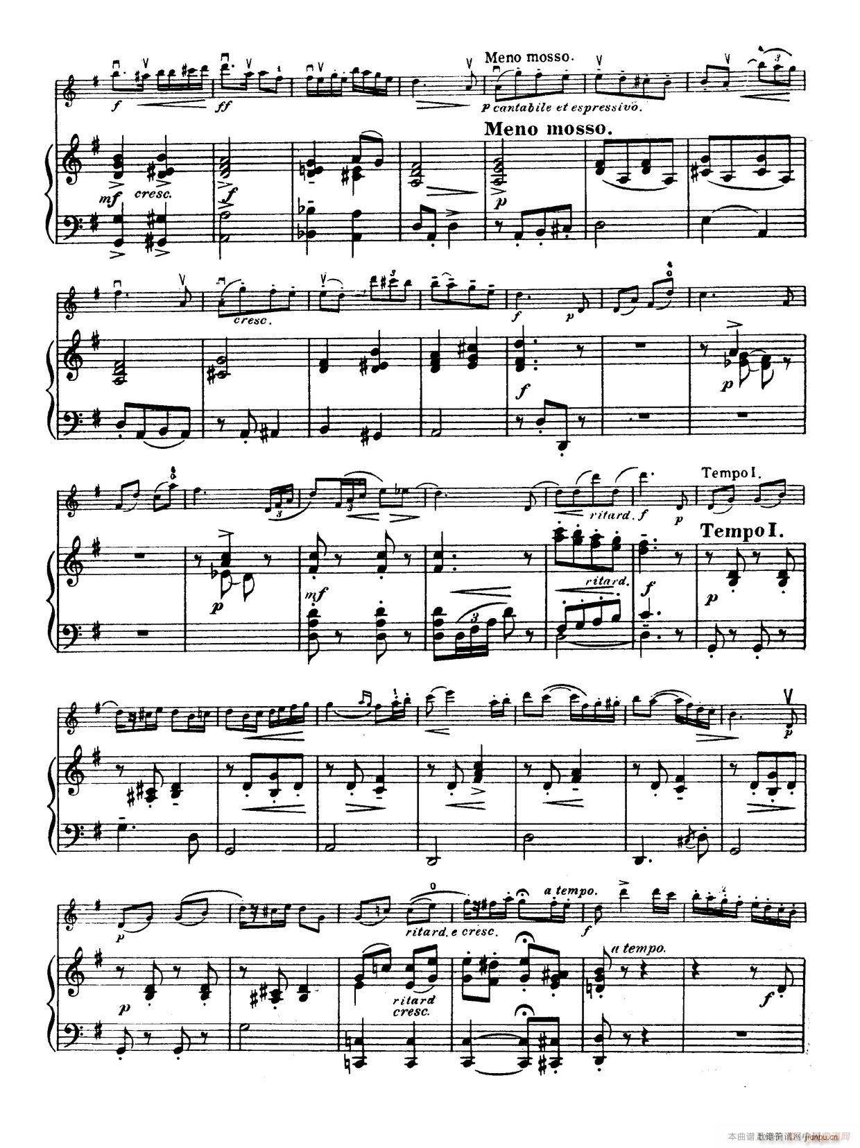 g小调学生协奏曲 塞茨作品第12号(小提琴谱)11