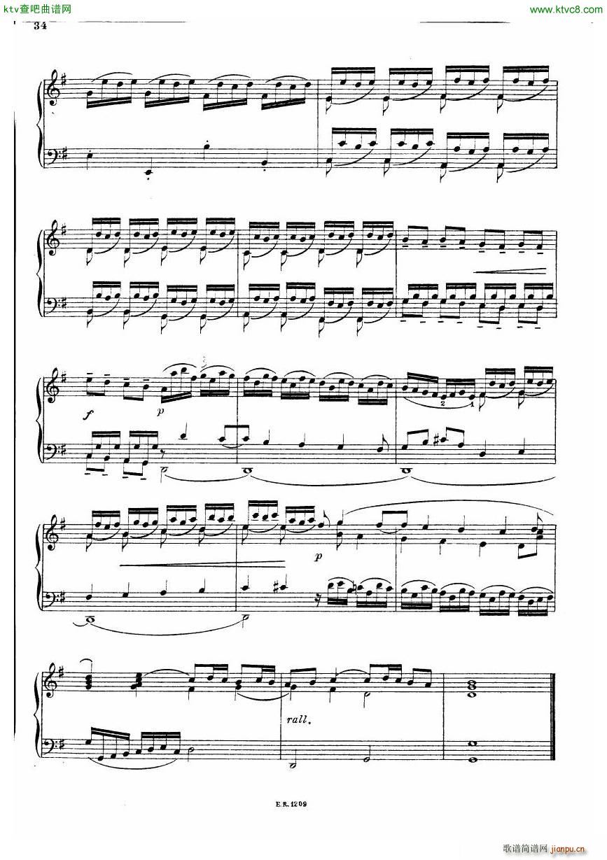 Durante Toccate(钢琴谱)34