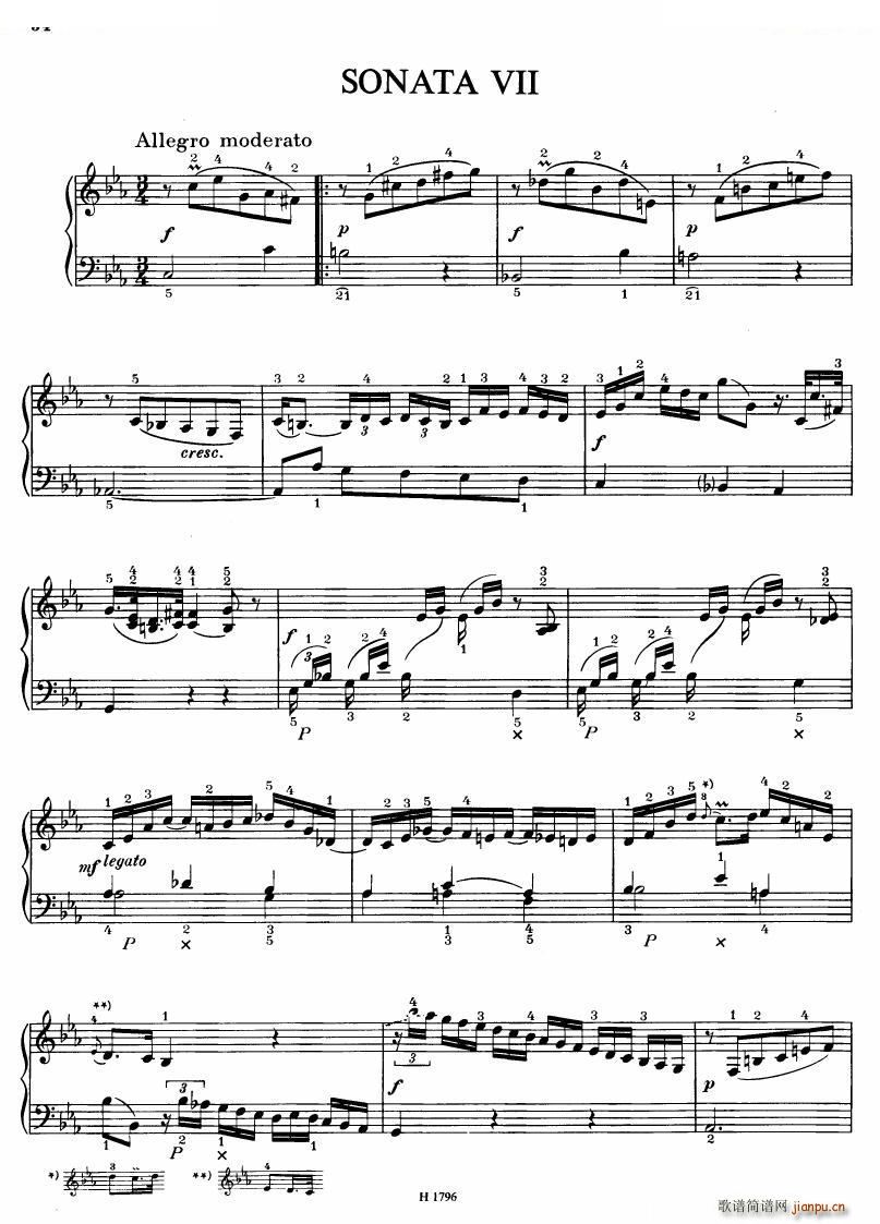 Benda 16 Sonatas 二 16 Sonatas 二(十字及以上)16