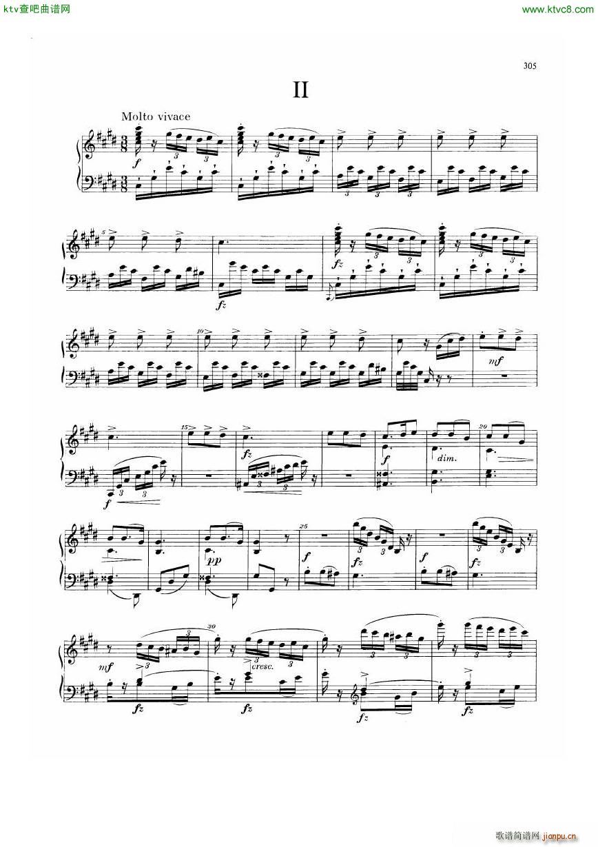 Dvorak 098 Suite(钢琴谱)5