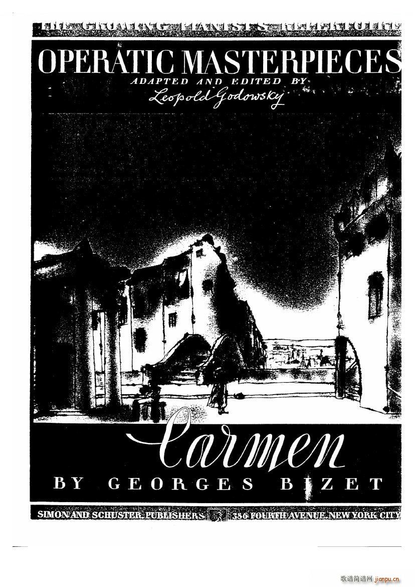 Bizet Godowsky Carmen Carmen(十字及以上)1