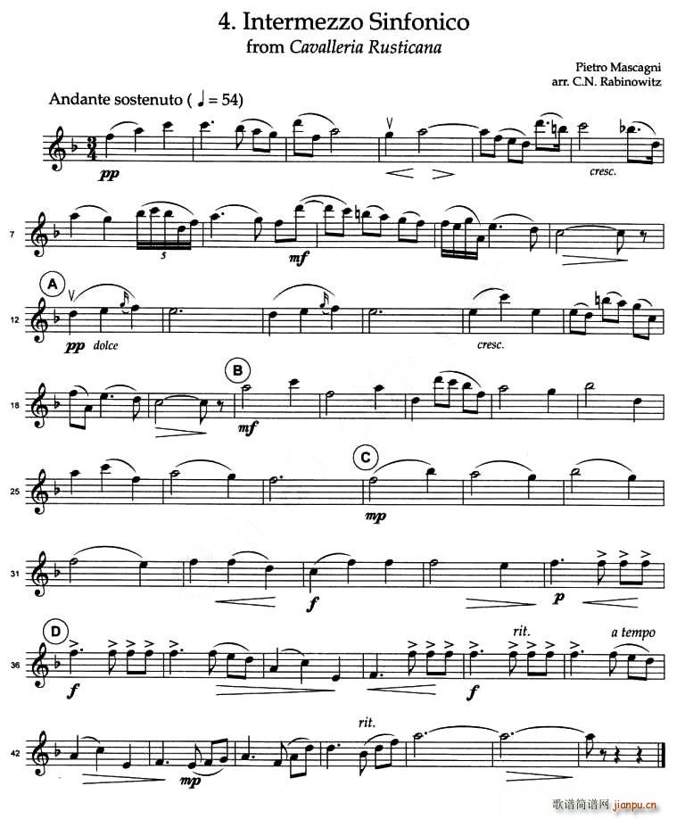 INTERMEZZO SINFONICO(总谱)1