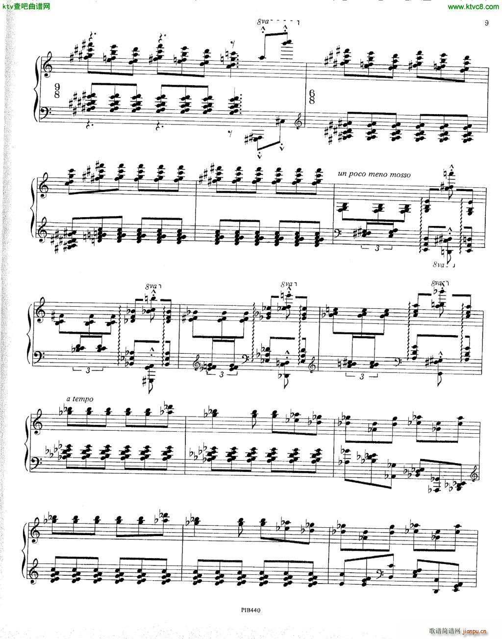 Ginastera Sonata No 3(钢琴谱)7