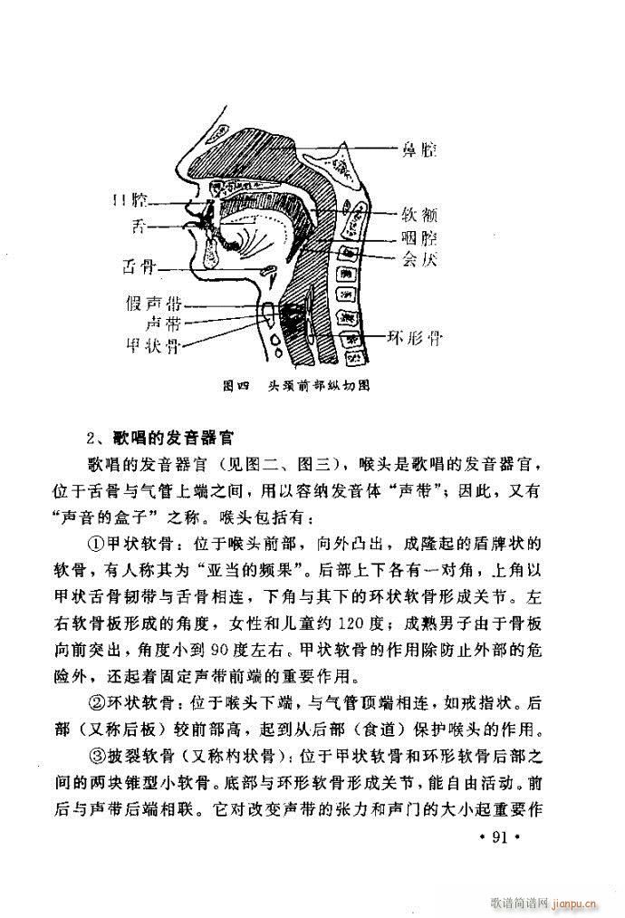 读谱歌唱艺术 唱歌的技巧与方法81 120(十字及以上)11