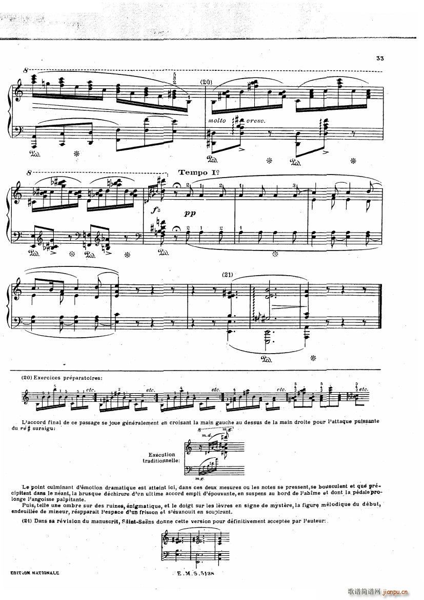 Chopin Cortot 4 Ballades(钢琴谱)33