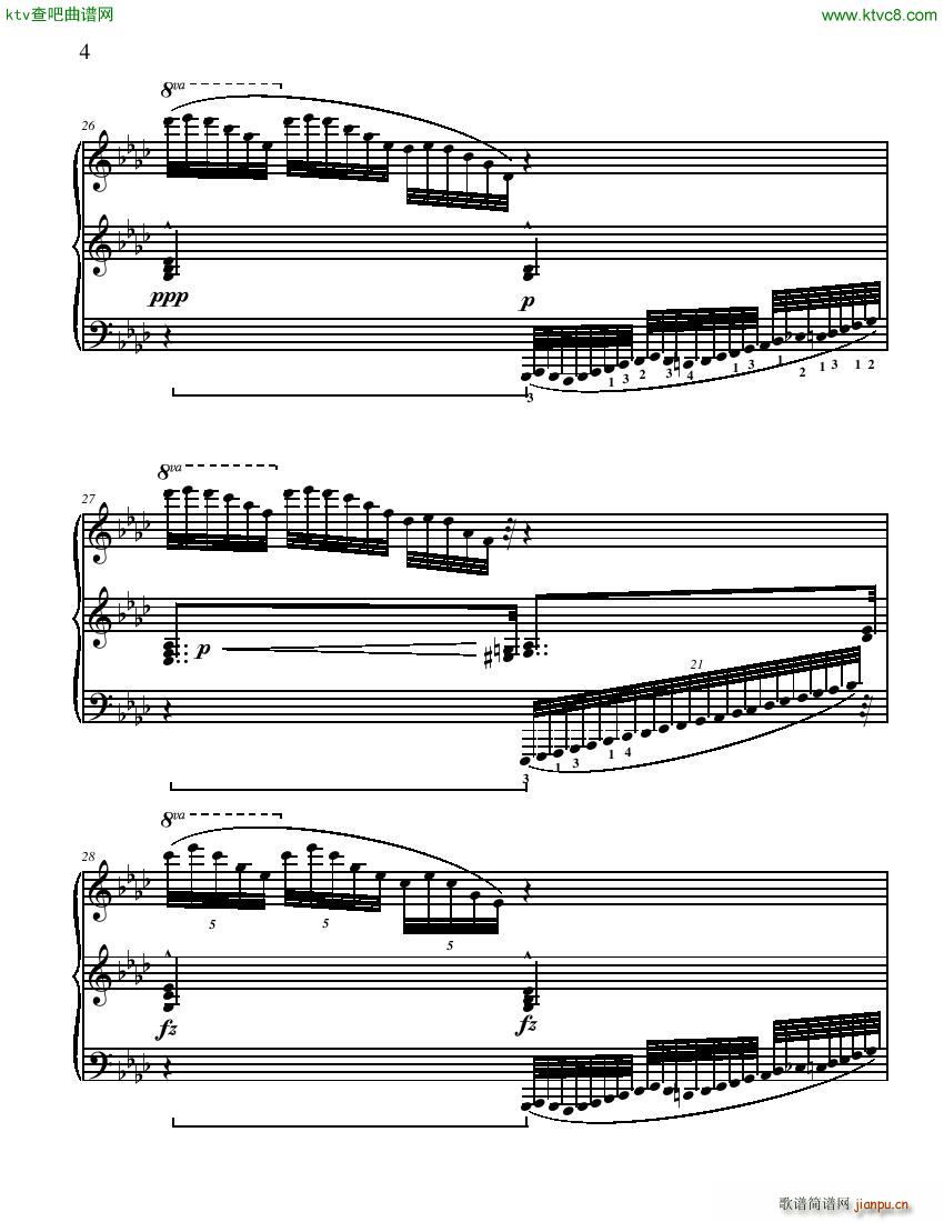 Filtsch op8 etude(钢琴谱)3