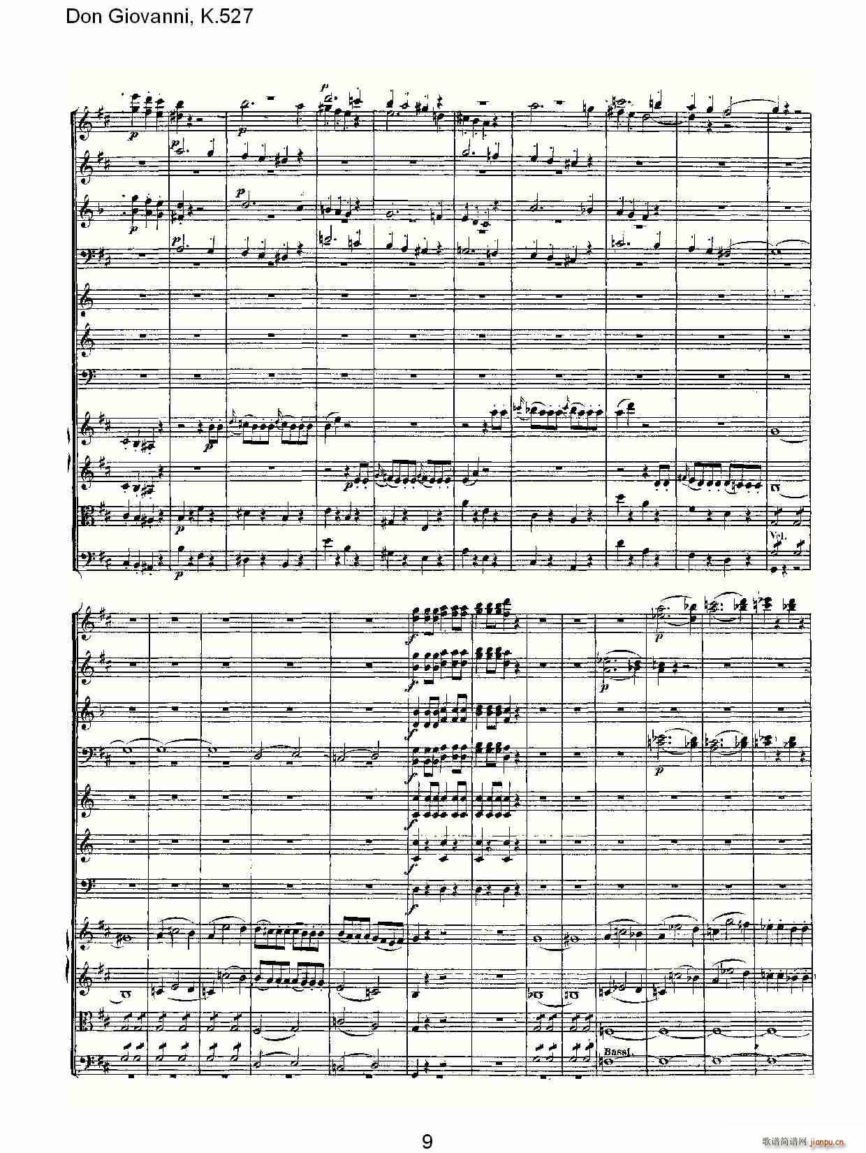 Don Giovanni, K.527(十字及以上)9