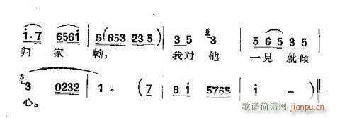 战士在故乡(五字歌谱)6