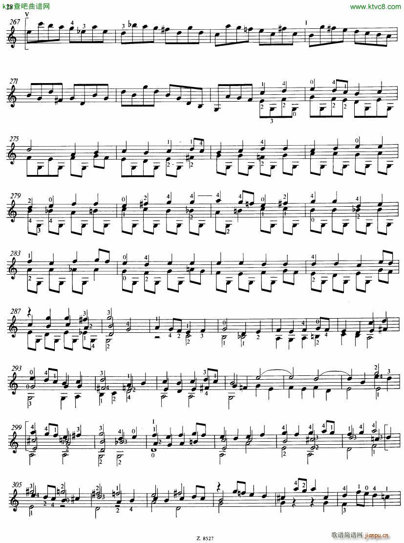 Bach JS BWV 1005 Sonata for Solo Violin in C(钢琴谱)36