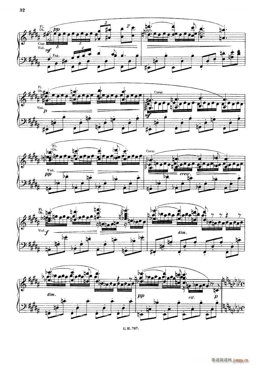 Bruckner Stradal Symphonie No 2 一(钢琴谱)30