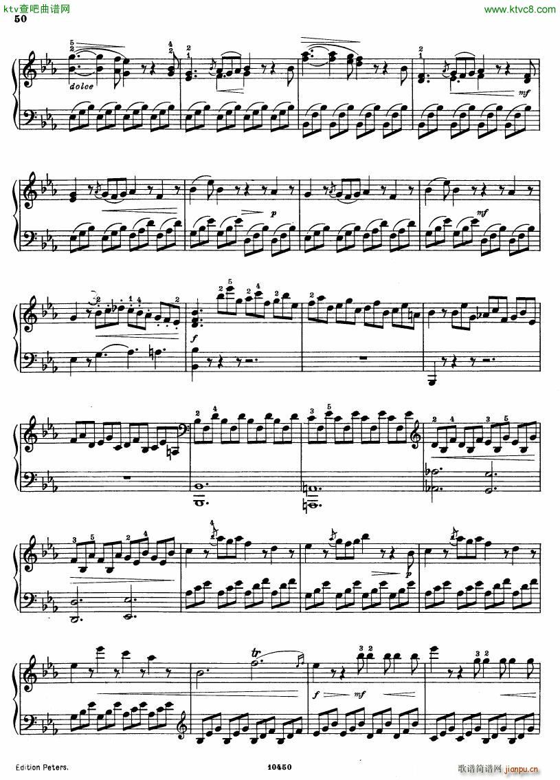 Bach JC op 17 no 2 Sonata(钢琴谱)9