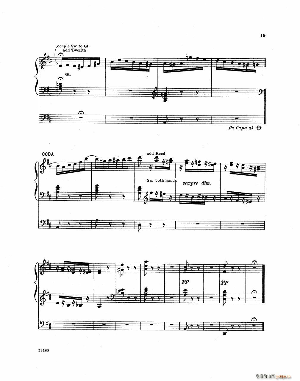 Becker Reme op 40 Sonate 1(钢琴谱)19