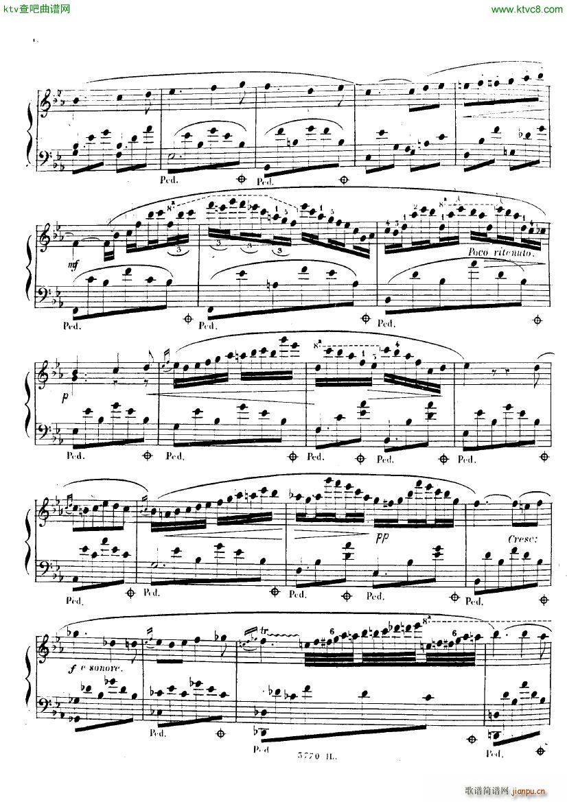 Gutmann Adolf 7e Nocturne(钢琴谱)6