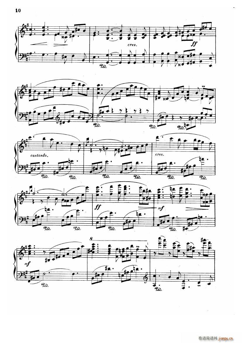 Albeniz op 72 Piano Sonata no 4(钢琴谱)10