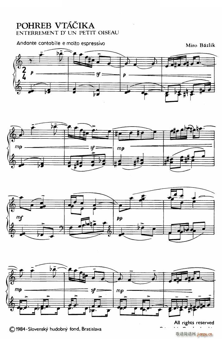 Bazlik Preludes book 1 Preludes book 1(十字及以上)34
