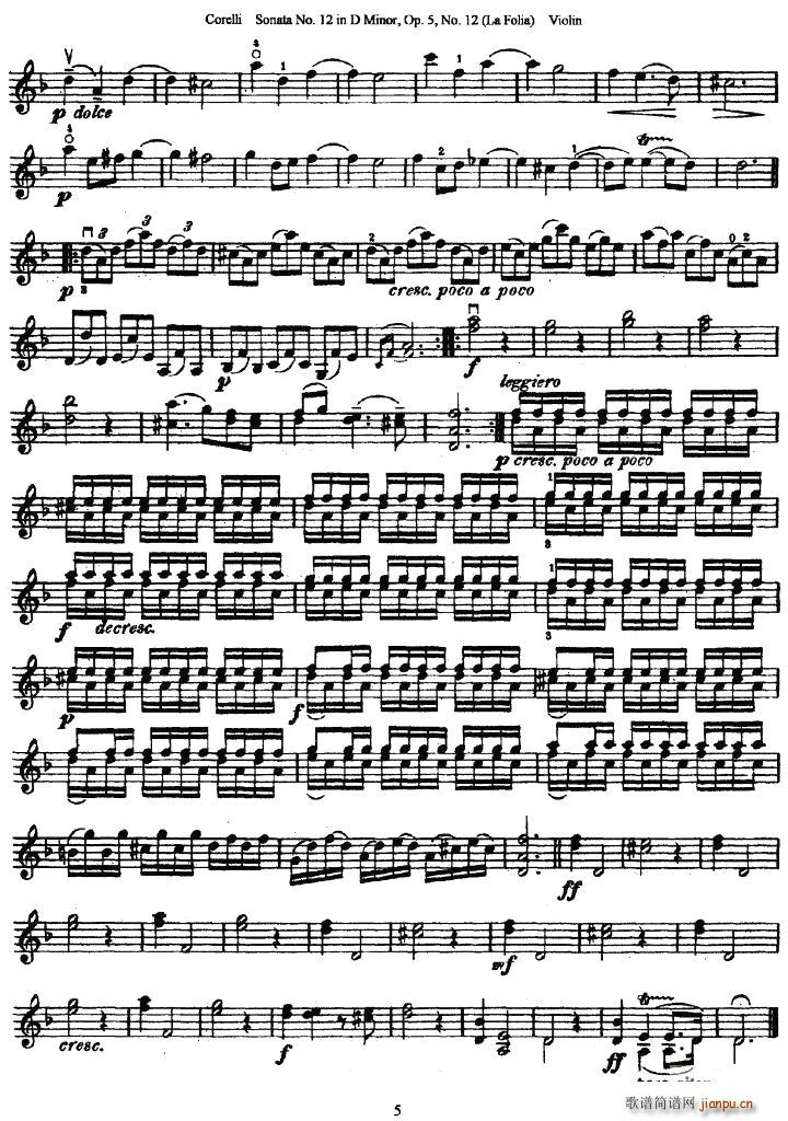 Sonata No.12 in D Minor(十字及以上)5