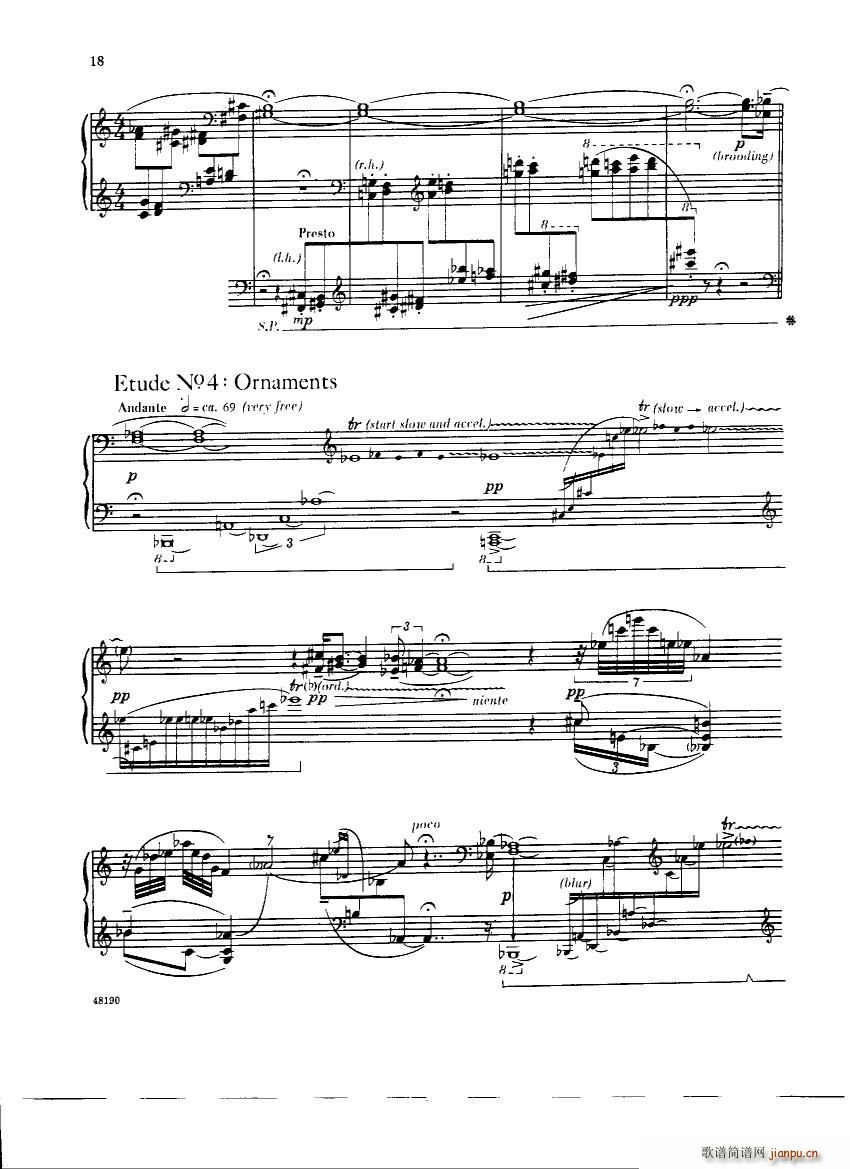 Corigliano Etude Fantasy Etude Fantasy(十字及以上)19