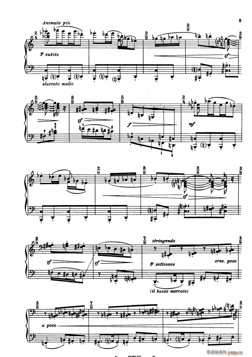 Casella Sonatina piano Sonatina piano(十字及以上)5