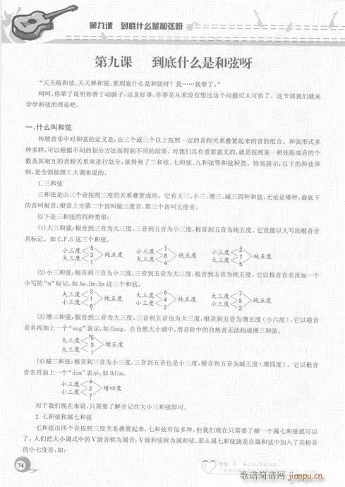 吉他自学20课61-80(吉他谱)14