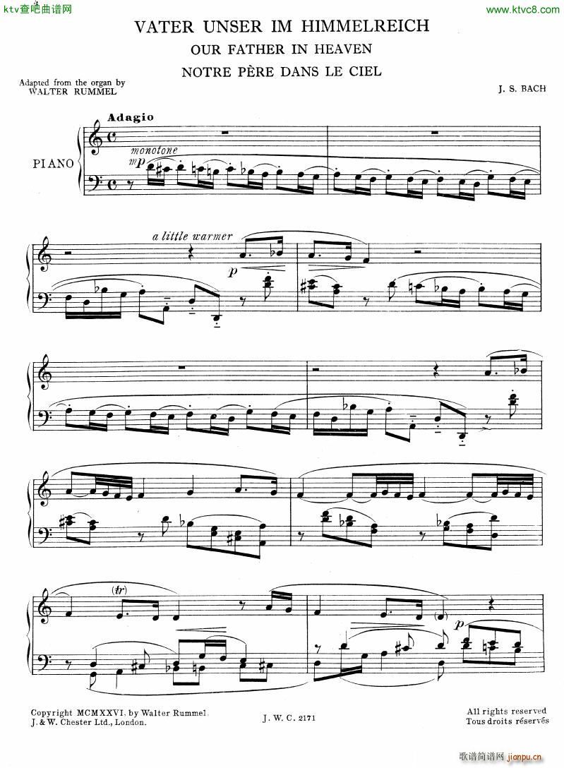 Bach Rummel Transcriptions(钢琴谱)14
