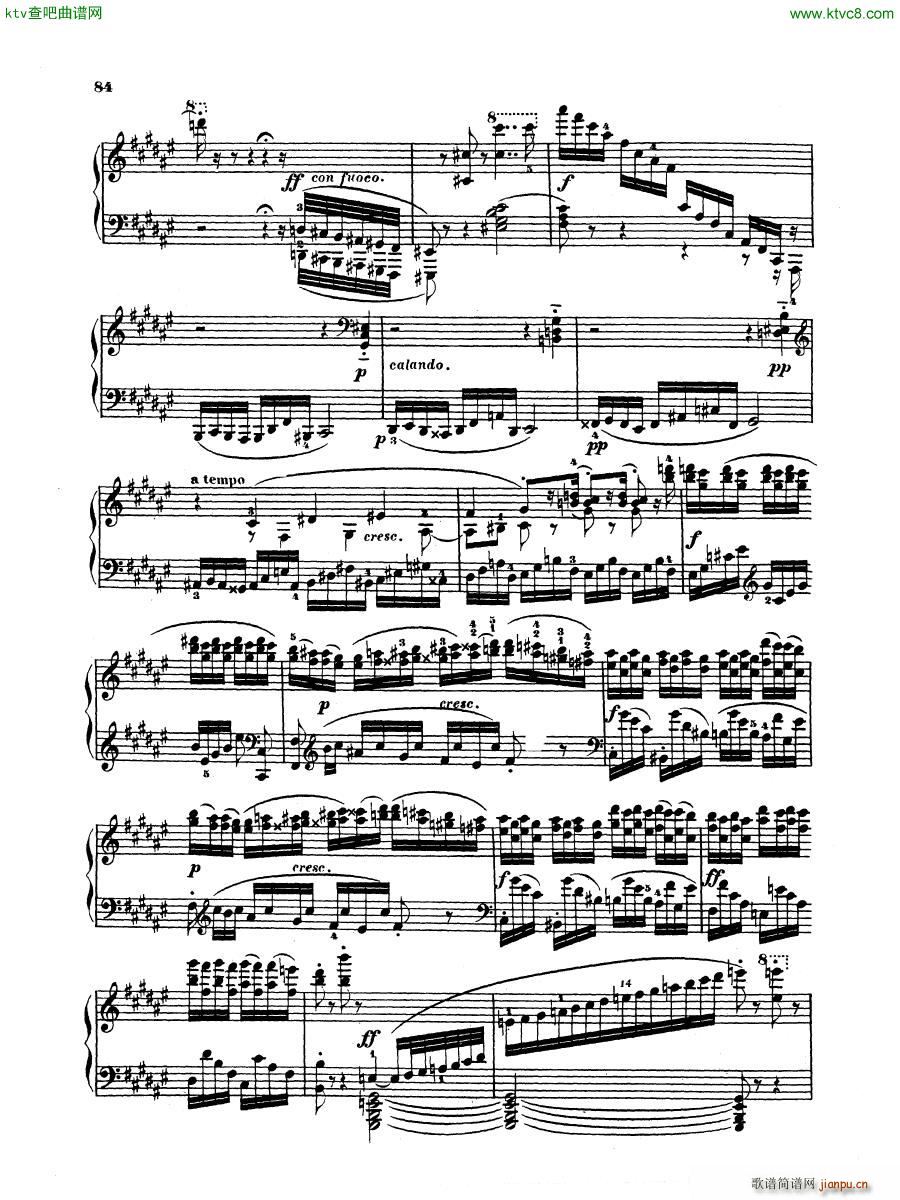 Hummel Sonata in F sharp minor Op 81(钢琴谱)11