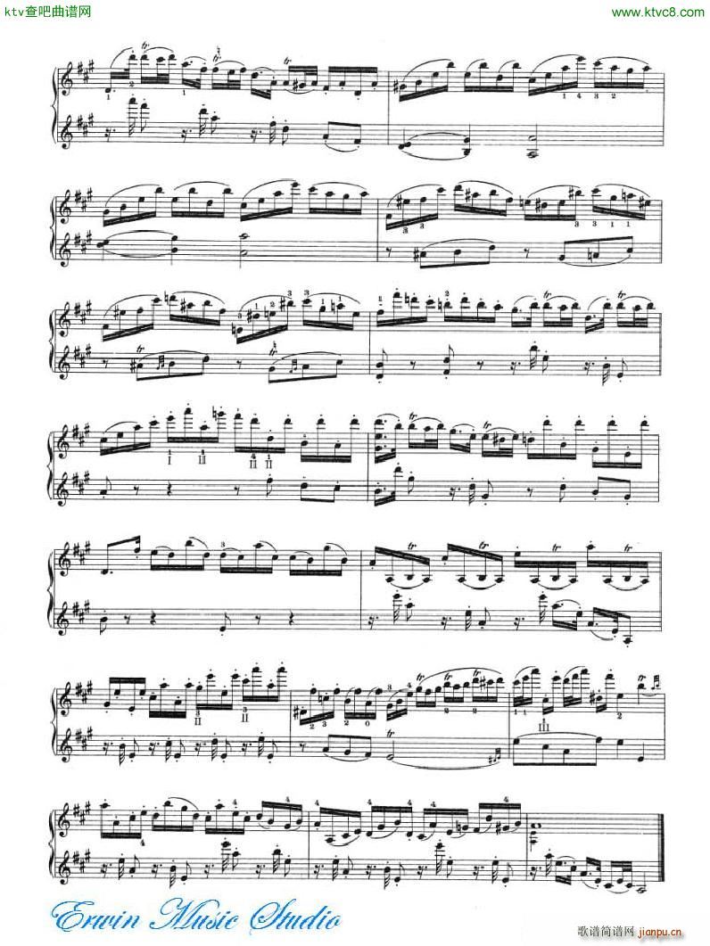 加维尼耶 24首隨想曲Pierre Gavinies 24 Caprices 17 20(十字及以上)8