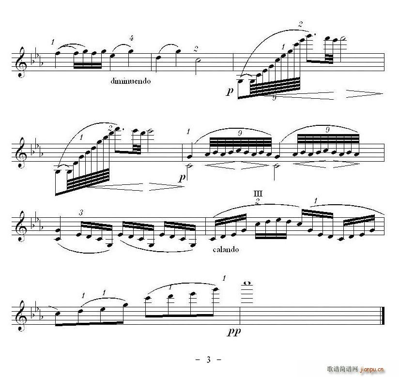 格雷蒙纳的小提琴制作者(小提琴谱)3