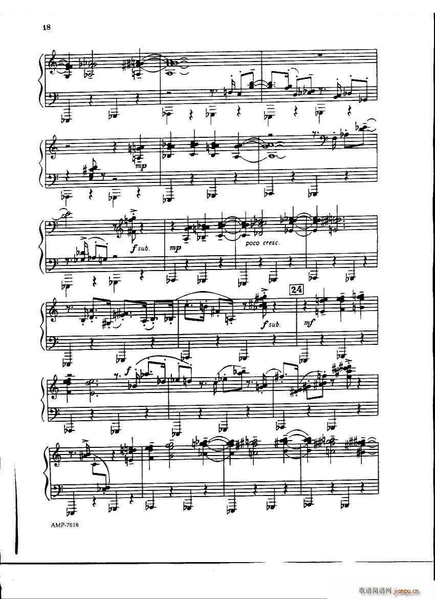 Gubaidulina Sofia Piano Sonata Piano Sonata(十字及以上)16
