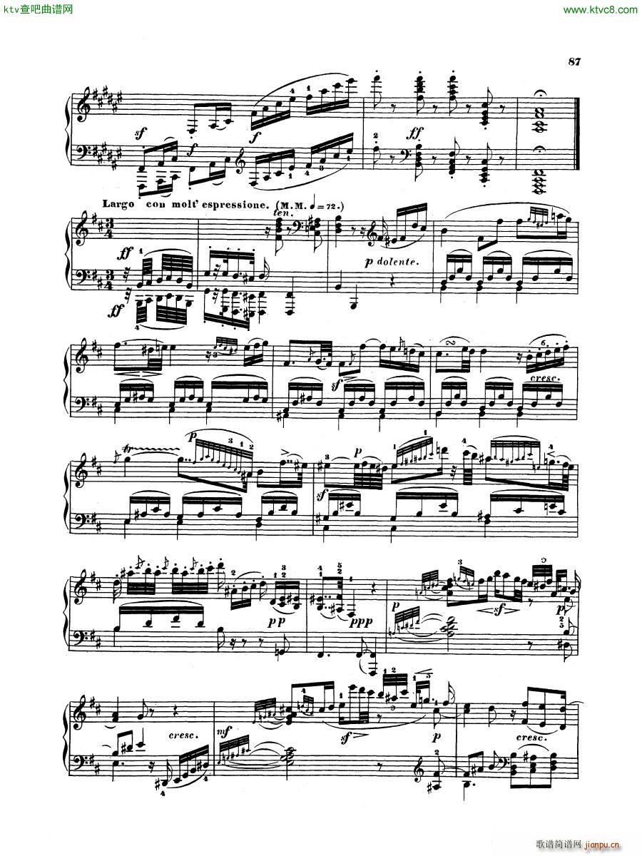 Hummel Sonata in F sharp minor Op 81(钢琴谱)14