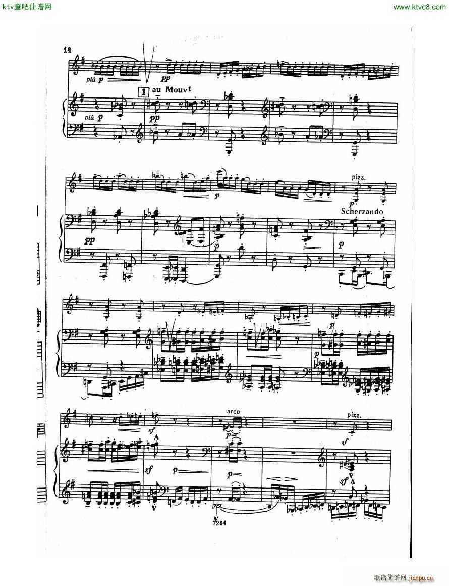 Debussy Violin Sonata Pn(钢琴谱)13