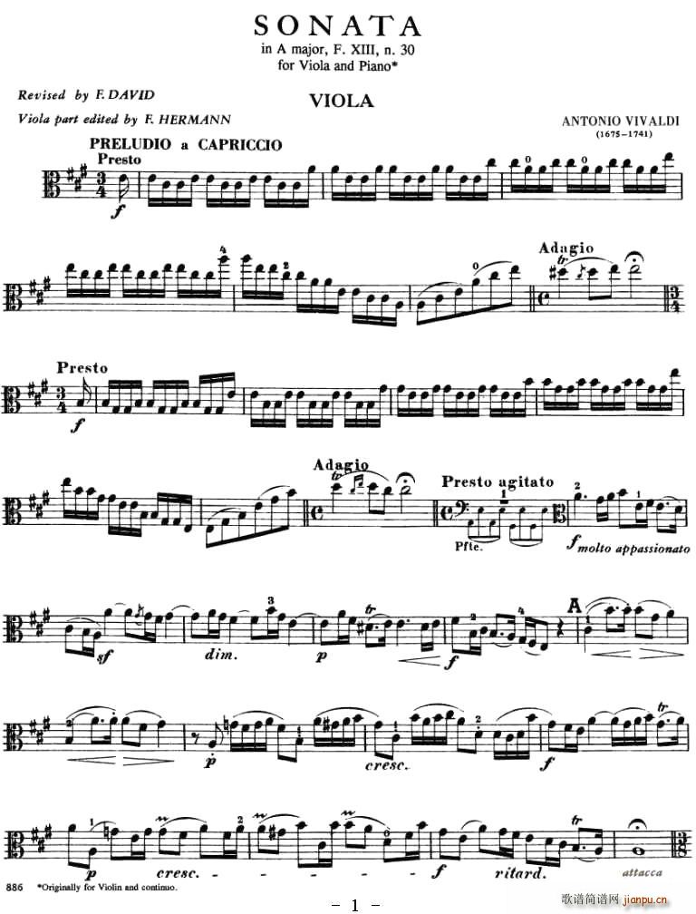 SONATA in A Major(十字及以上)1