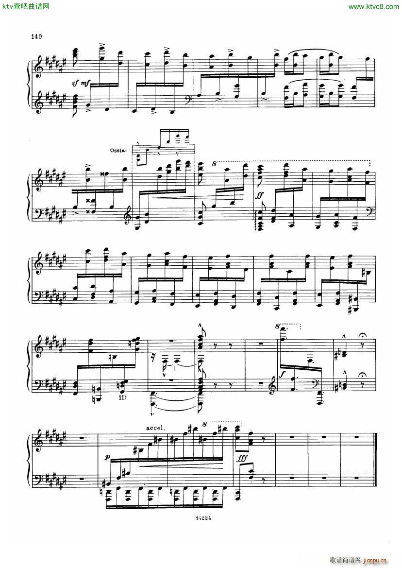 Balakirev Scherzo No 3(钢琴谱)15