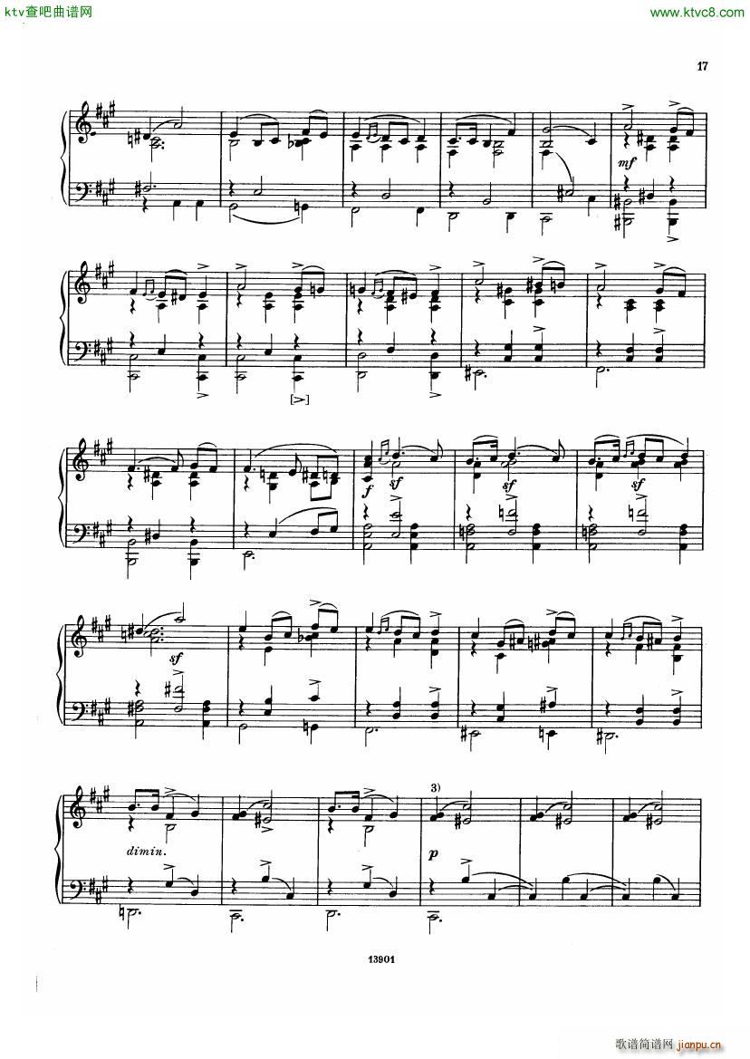 Borodin Little Suite(钢琴谱)15