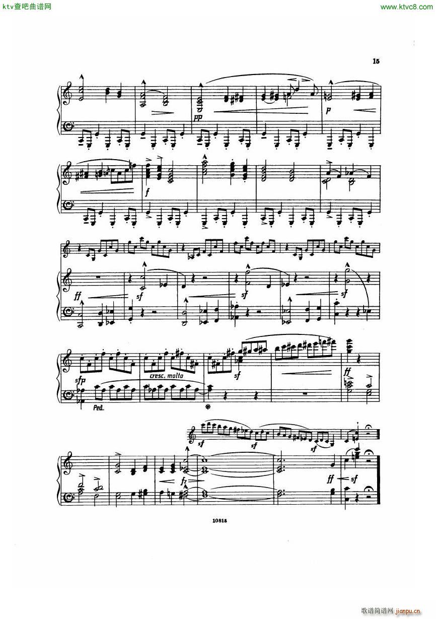 Edward Elgar Enigma Variations Op 36(钢琴谱)16